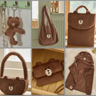 LINE BROWN 熊大 秋冬新品 預訂 一月中到貨